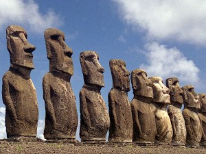 osterinsel moai