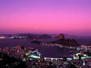 Rio de Janeiro bei Nacht