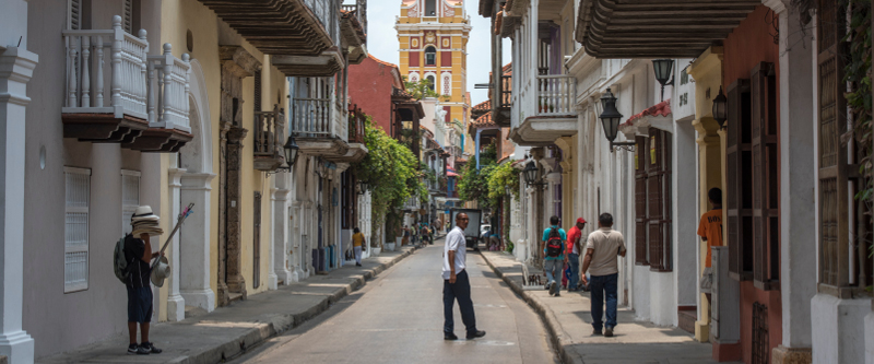 Die Altstadt in Cartagena