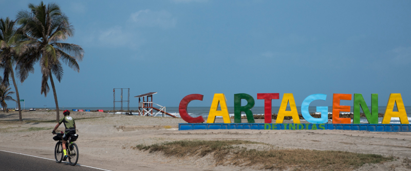 Ankunft in Cartagena