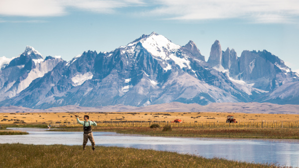 Das Hotel liegt in der Nähe von Puerto Natales