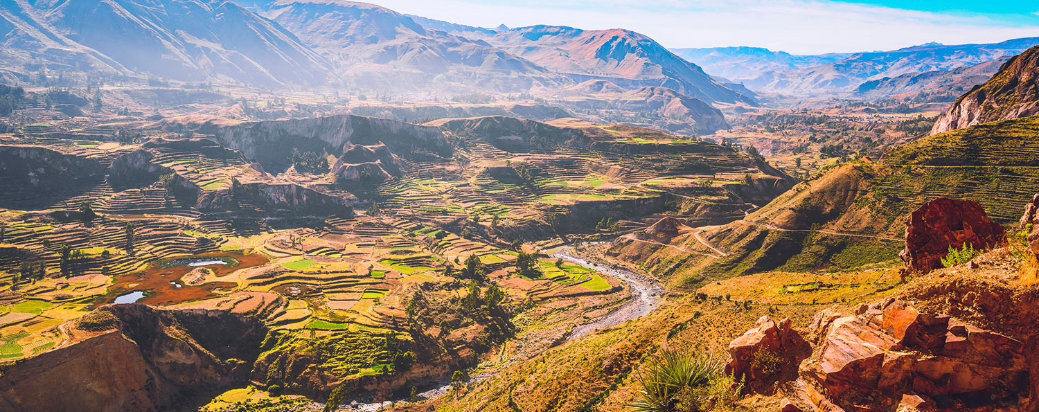 Aufnahme vom Colca Canyon