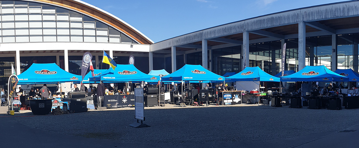 Grillmeisterschaft auf der IBO in Friedrichshafen
