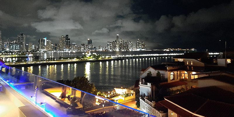 Die Skyline von Panama City