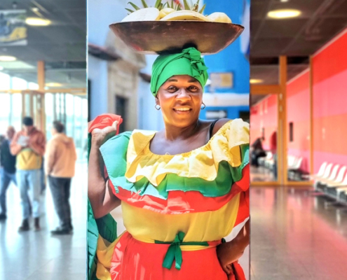 202601-cmt-2026-miller-reisen-img03 Werbeturm von Miller Reisen auf der CMT 2026